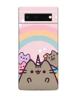 Чохол для Google Pixel 6 з картинкою «Єдиноріг Pusheen»