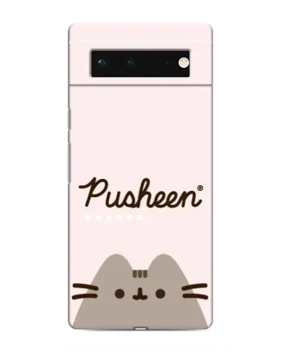 Чохол для Google Pixel 6 з картинкою «Pusheen логотип»