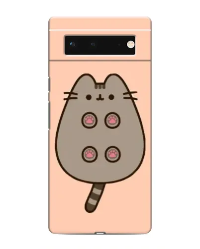 Чохол для Google Pixel 6 з картинкою «Пушин пузиком догори»