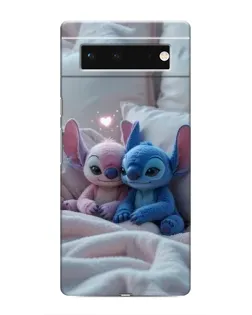 Чохол для Google Pixel 6 з картинкою «Плюшеві Стіч Ангел»