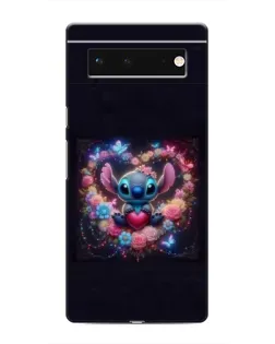 Чохол для Google Pixel 6 з картинкою «Stitch у квітах»