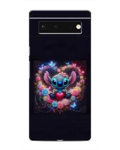 Чохол для Google Pixel 6 з картинкою «Stitch у квітах»