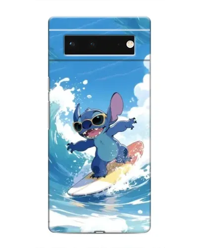 Чохол для Google Pixel 6 з картинкою «Стіч на хвилі»