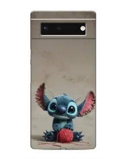 Чохол для Google Pixel 6 з картинкою «Стіч на чоричневому фоні»