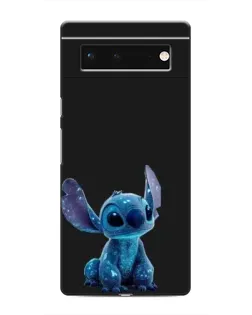 Чохол для Google Pixel 6 з картинкою «Стіч на чорному»