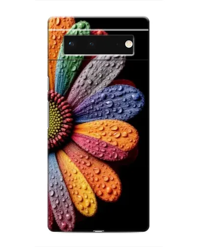 Чохол для Google Pixel 6 з картинкою «Райдужна квітка»