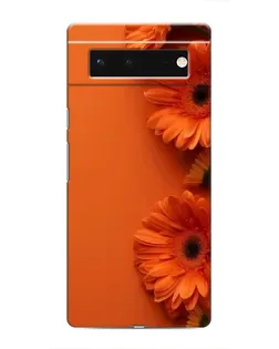 Чохол для Google Pixel 6 з картинкою «Помаранчеві гербери»