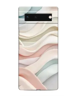 Чохол для Google Pixel 6 з картинкою «Пастельні ніжні хвилі»