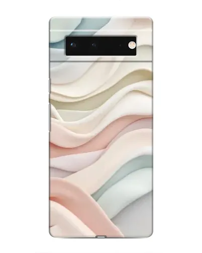 Чохол для Google Pixel 6 з картинкою «Пастельні ніжні хвилі»