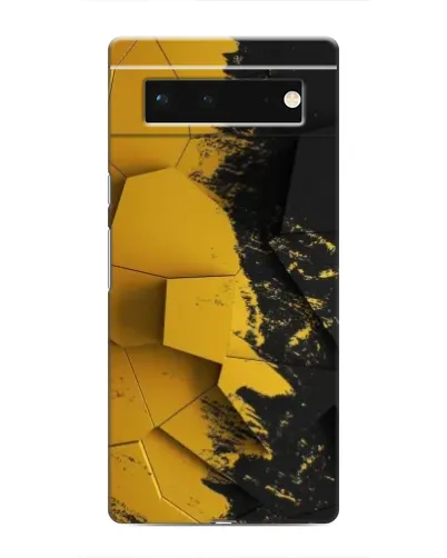 Чохол для Google Pixel 6 з картинкою «Золоті уламки геометрії»