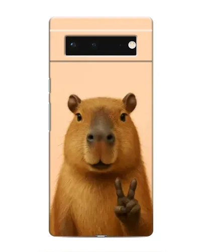 Чохол для Google Pixel 6 з картинкою «Капібара вікторія»