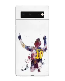 Чохол для Google Pixel 6 з картинкою «Messi Barca»
