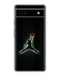 Чохол для Google Pixel 6a з картинкою «Jordan Gradient Logo»