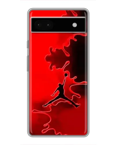 Чохол для Google Pixel 6a з картинкою «Jordan Red Smoke»