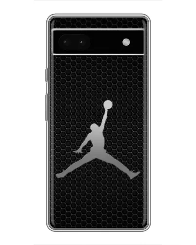 Чохол для Google Pixel 6a з картинкою «Jordan Dark Carbon»