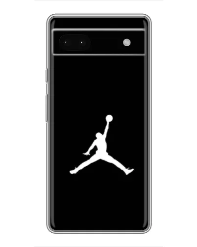 Чохол для Google Pixel 6a з картинкою «Jordan Silhouette»
