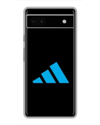 Чохол для Google Pixel 6a з картинкою «Adidas Cyan Logo»