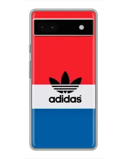 Чохол для Google Pixel 6a з картинкою «Adidas Retro Block»