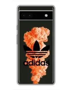 Чохол для Google Pixel 6a з картинкою «Adidas Classic White»