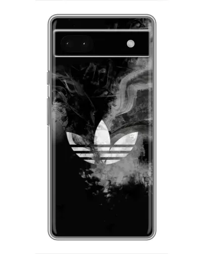 Чохол для Google Pixel 6a з картинкою «Абстрактний дим Adidas»