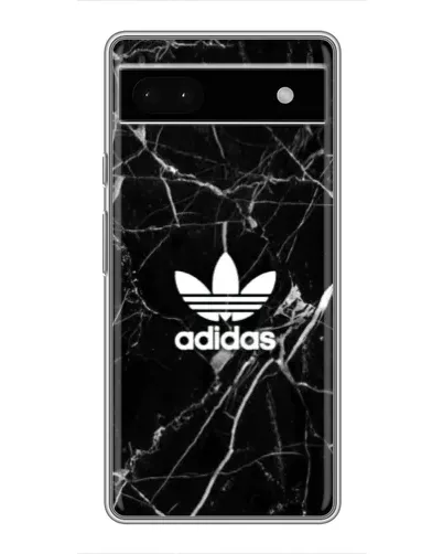 Чохол для Google Pixel 6a з картинкою «Білий мармур Adidas»