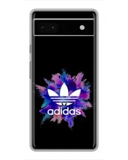 Чохол для Google Pixel 6a з картинкою «Вибух фарб Adidas»