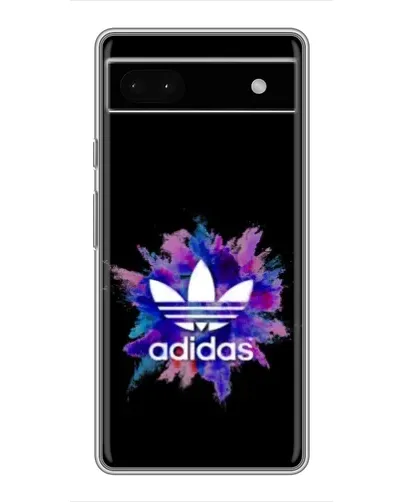 Чохол для Google Pixel 6a з картинкою «Вибух фарб Adidas»