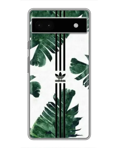 Чохол для Google Pixel 6a з картинкою «Пальмове листя адідас»