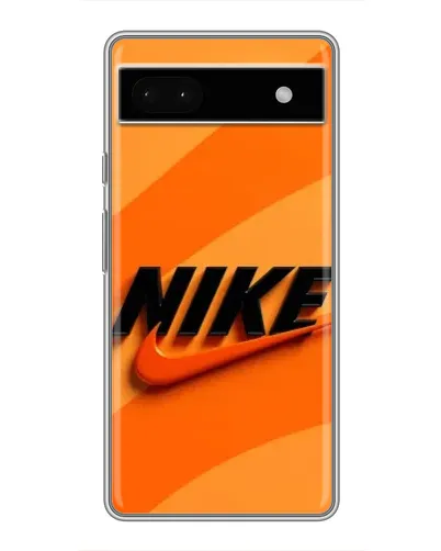 Чохол для Google Pixel 6a з картинкою «Помаранчевий драйв Nike»