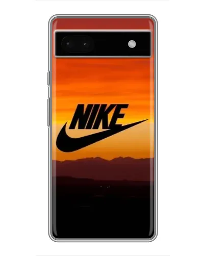 Чохол для Google Pixel 6a з картинкою «Nike — вечірній горизонт»
