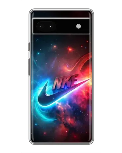 Чохол для Google Pixel 6a з картинкою «Вогняний логотип Nike»