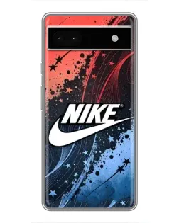 Чохол для Google Pixel 6a з картинкою «Градієнтний принт Найк»