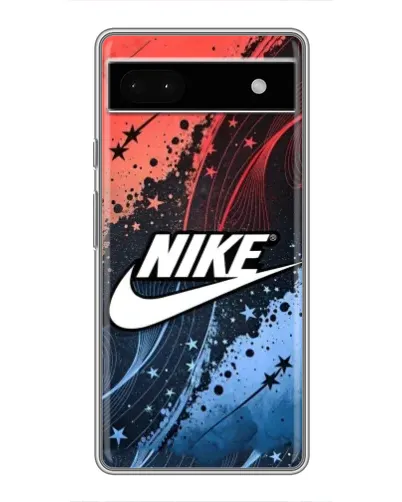 Чохол для Google Pixel 6a з картинкою «Градієнтний принт Найк»