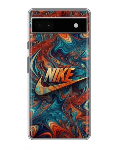 Чохол для Google Pixel 6a з картинкою «Nike в абстракції»