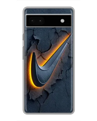Чохол для Google Pixel 6a з картинкою «Об'ємний логотип Найк»