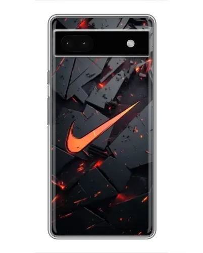 Чохол для Google Pixel 6a з картинкою «Nike — ефект розломів»