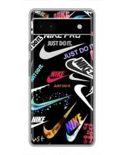 Чехол для Google Pixel 6a с картинкой «Nike — роскошь»