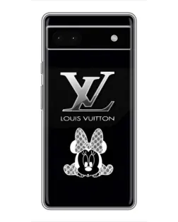 Чохол для Google Pixel 6a з картинкою «LV та Мінні Маус»
