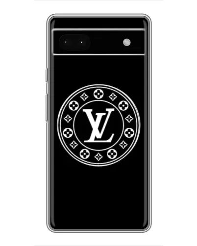 Чохол для Google Pixel 6a з картинкою «LV — печатка стилю»