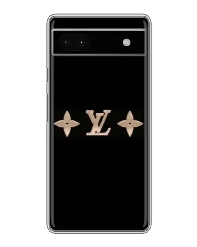 Чохол для Google Pixel 6a з картинкою «Louis Vuitton — мінімалізм»