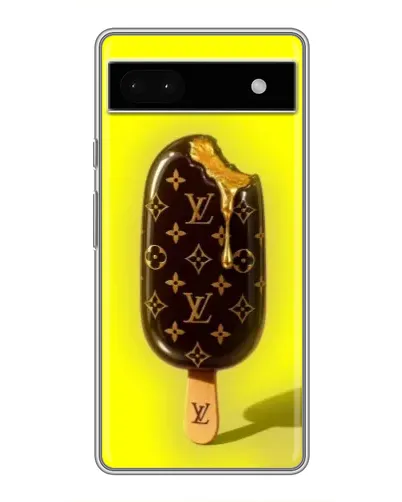 Чохол для Google Pixel 6a з картинкою «Морозиво від LV»