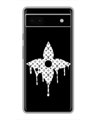 Чохол для Google Pixel 6a з картинкою «Квіткова монограма»