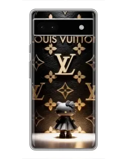 Чохол для Google Pixel 6a з картинкою «Монограма з фігурою»