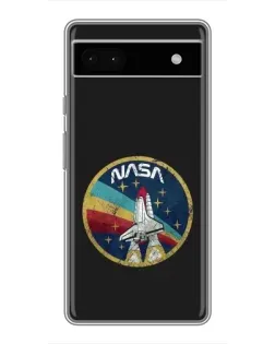 Чохол для Google Pixel 6a з картинкою «NASA — емблема місії»