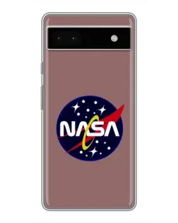 Чохол для Google Pixel 6a з картинкою «NASA — ретро космос»
