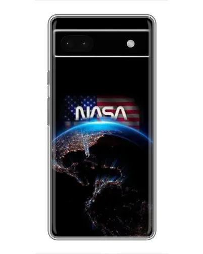Чохол для Google Pixel 6a з картинкою «Земля з космосу NASA»