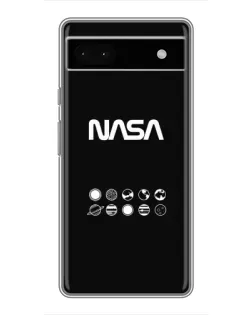 Чохол для Google Pixel 6a з картинкою «NASA — технічний принт»