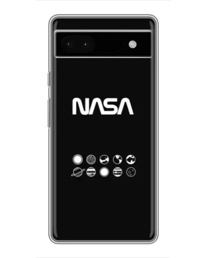 Чохол для Google Pixel 6a з картинкою «NASA — технічний принт»