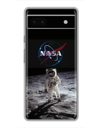 Чохол для Google Pixel 6a з картинкою «Астронавт на Місяці»
