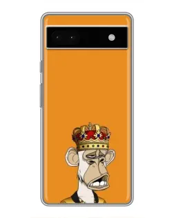 Чохол для Google Pixel 6a з картинкою «Золота мавпа Bored Ape»